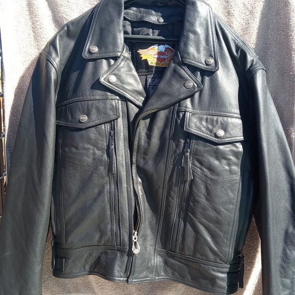 Leather Harley Davidson Jacket
